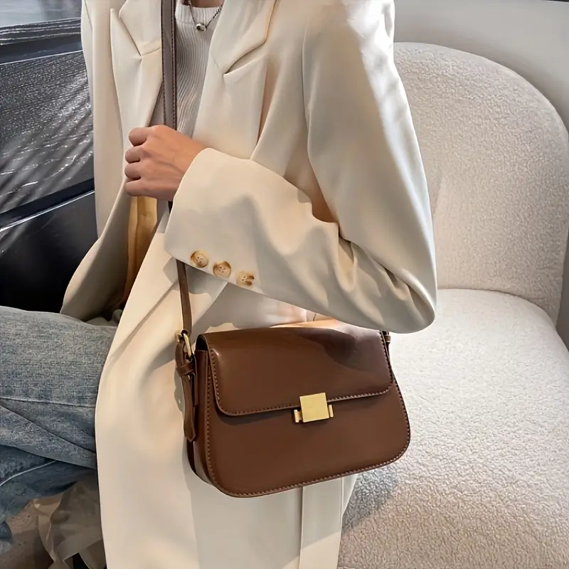 mala de ombro e tiracolo retro para mulher estilo - Temu